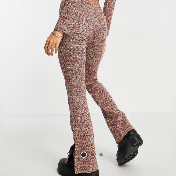 Topshop Petite Flared Pants Size 2 - Picture 2 of 7